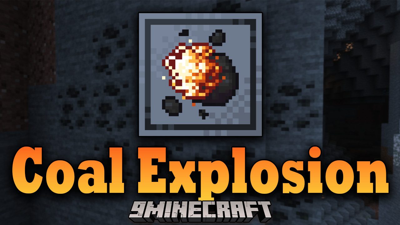 Coal Explosion Mod (1.20.4, 1.19.4) - Be Careful With Coal Ores 1