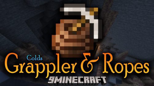 Colds: Grappler & Ropes Mod (1.20.2, 1.19.4) – More Way To Go Down The Cave Thumbnail