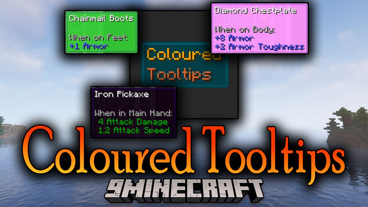 Coloured Tooltips Mod (1.19.2, 1.18.2) - More Colorful Tooltips 1