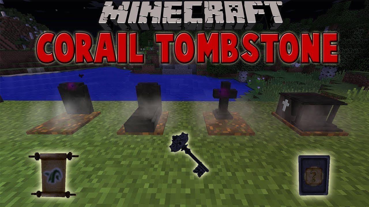 Corail Tombstone Mod (1.20.1, 1.19.4) - Lootable Graves 1