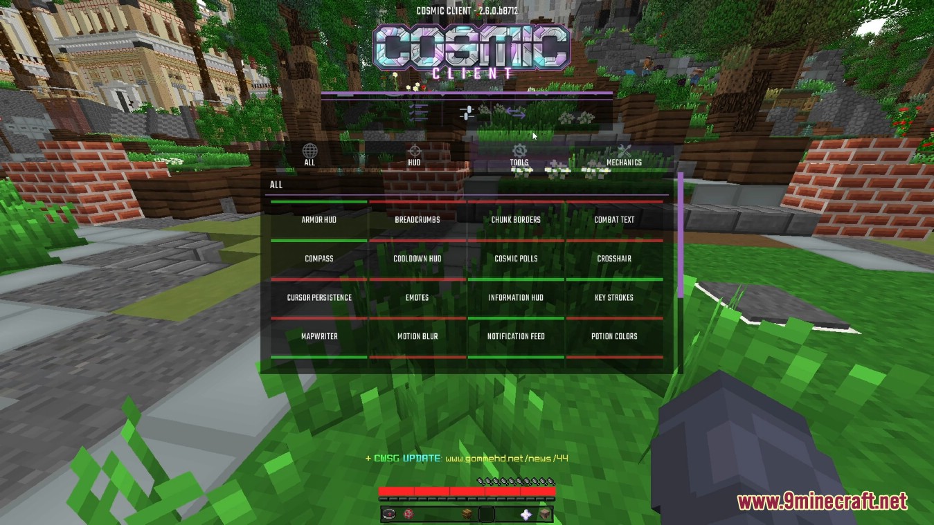Cosmic Client (1.12.2, 1.8.9) - Huge FPS Boost for PvP 7