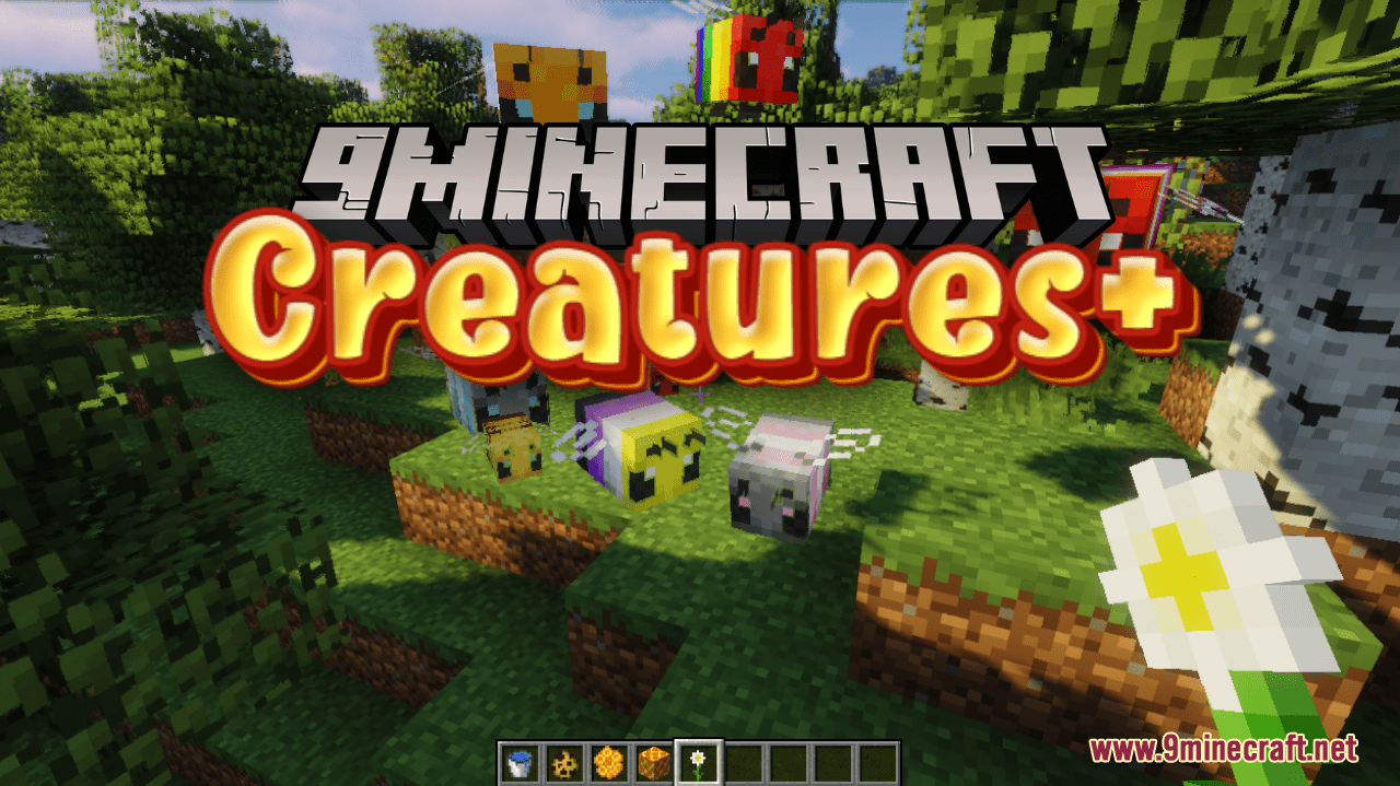 Creatures+ Resource Pack (1.20.6, 1.20.1) - Texture Pack 1