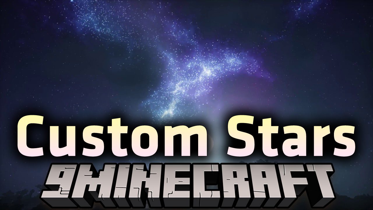 Custom Stars Mod (1.20.2, 1.19.4) - Configurable Star Size & Counts 1