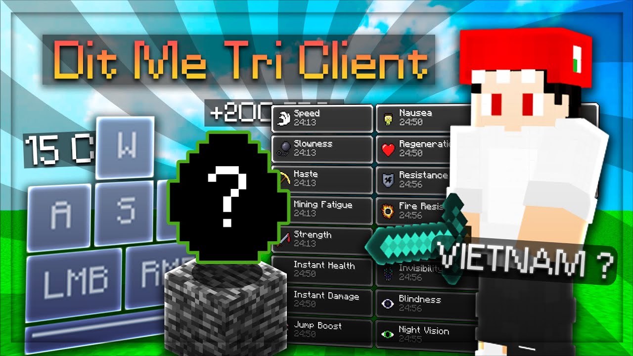 DitMeTri Client (1.8.9) - Viet Nam Client 1