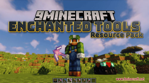 Enchanted Tools Resource Pack (1.20.6, 1.20.1) – Texture Pack Thumbnail