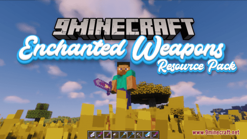 Enchanted Weapons Resource Pack (1.20.6, 1.20.1) – Texture Pack Thumbnail