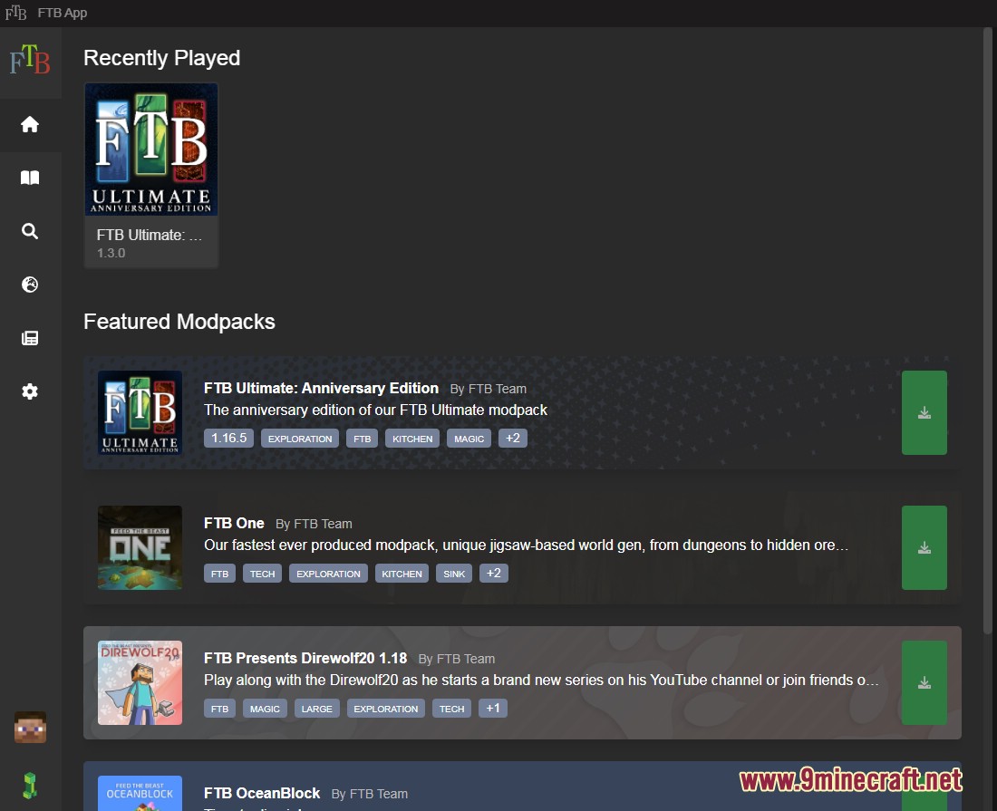 FTB App Launcher (1.20.4, 1.19.4) - FTB Modpacks Install 2