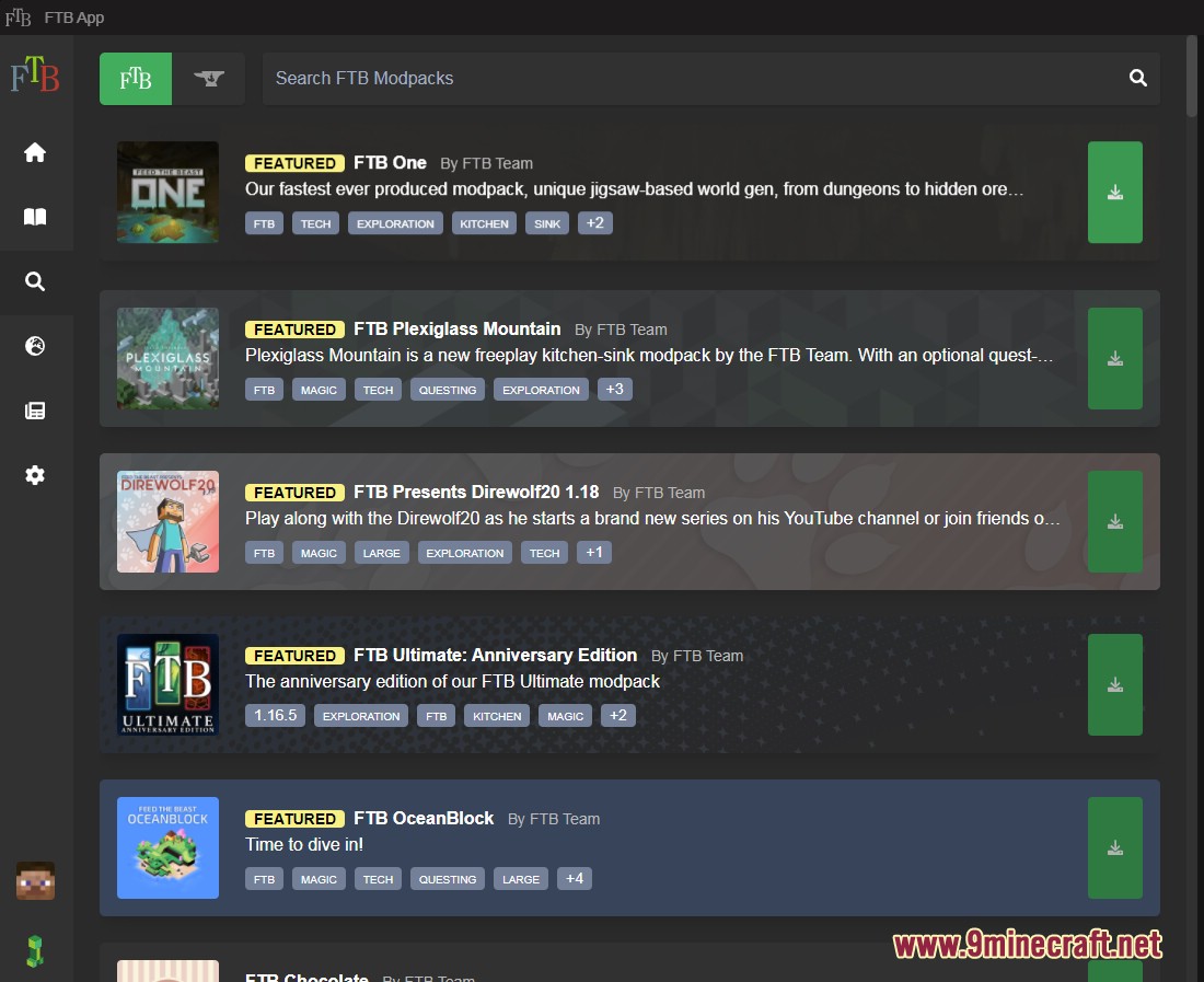 FTB App Launcher (1.20.4, 1.19.4) - FTB Modpacks Install 3