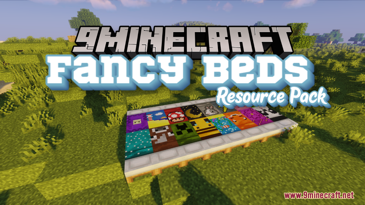 Fancy Beds Resource Pack (1.21.1, 1.20.1) - Texture Pack 1