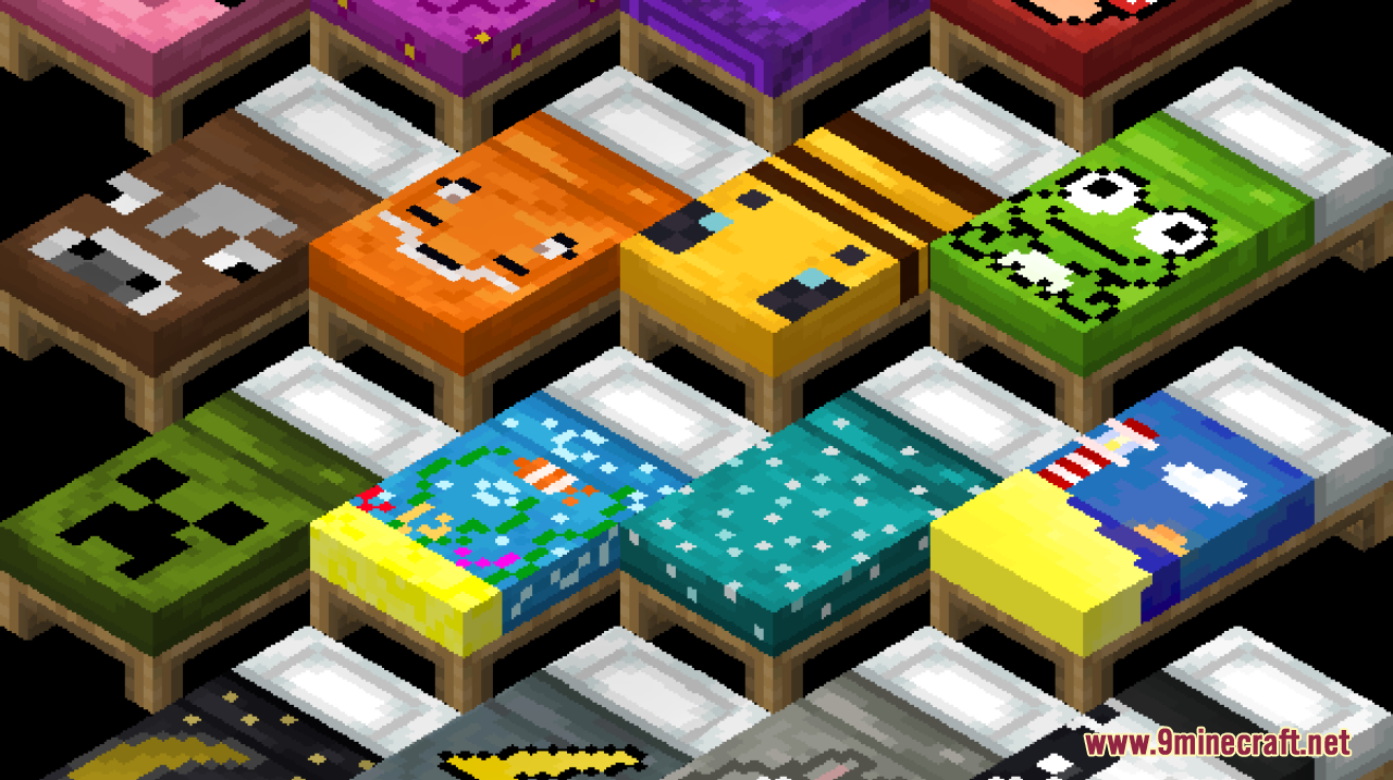 Fancy Beds Resource Pack (1.21.1, 1.20.1) - Texture Pack 11