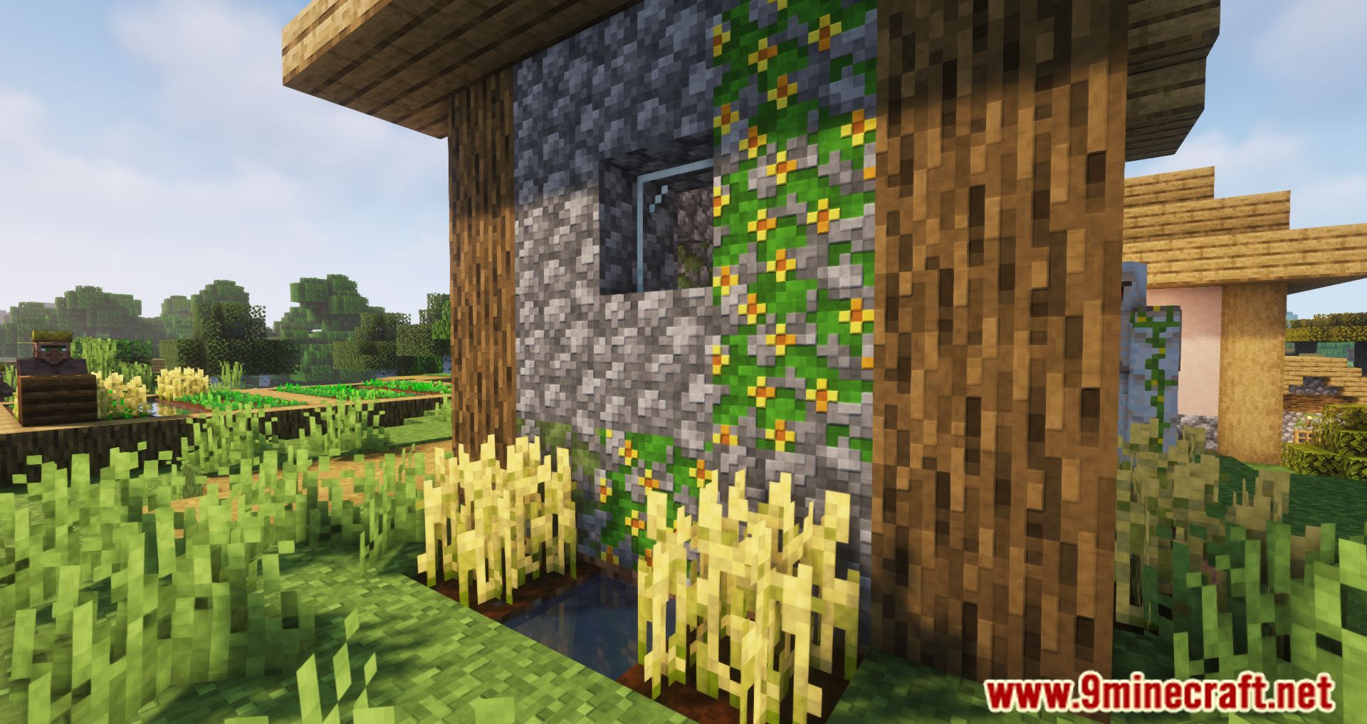 Floral Enchantment Mod (1.20.4, 1.19.4) - Decorating your Bases with Flowers 3