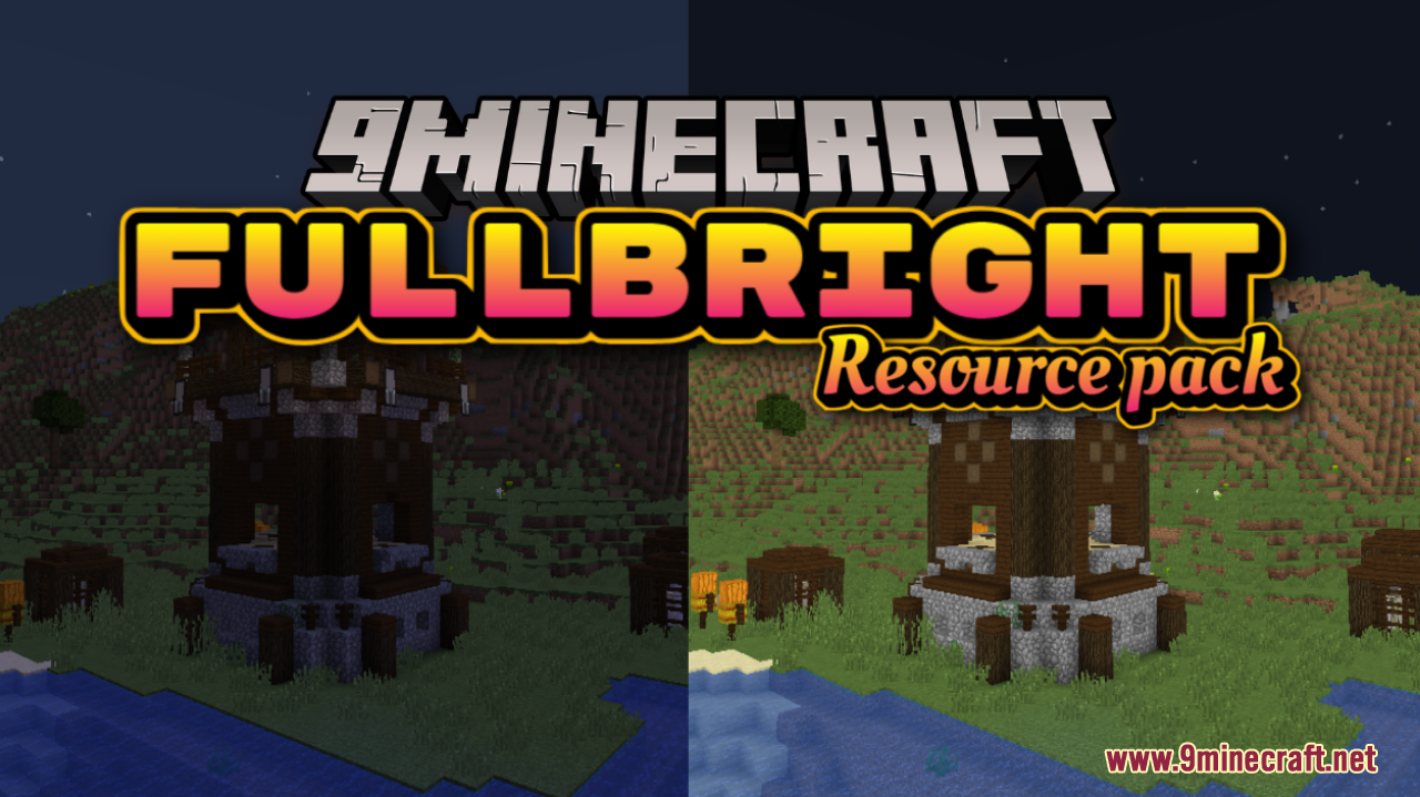 FullBright Resource Pack (1.20.4, 1.19.2) - Texture Pack 1