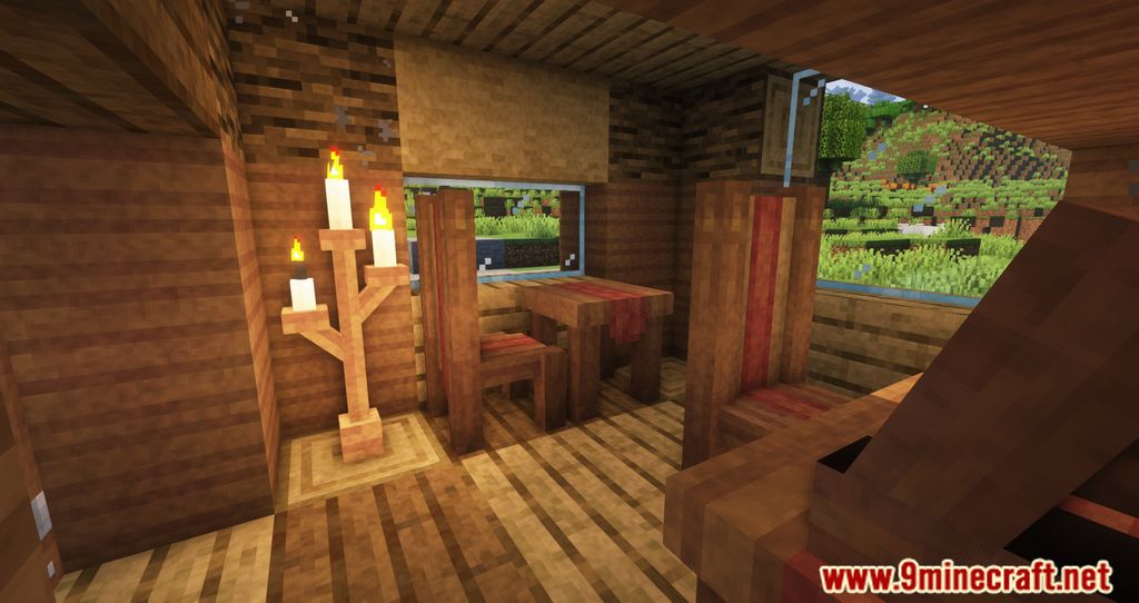 Handcrafted Mod (1.20.1, 1.19.4) - Decorate Your Home With Wooden Decorations 4