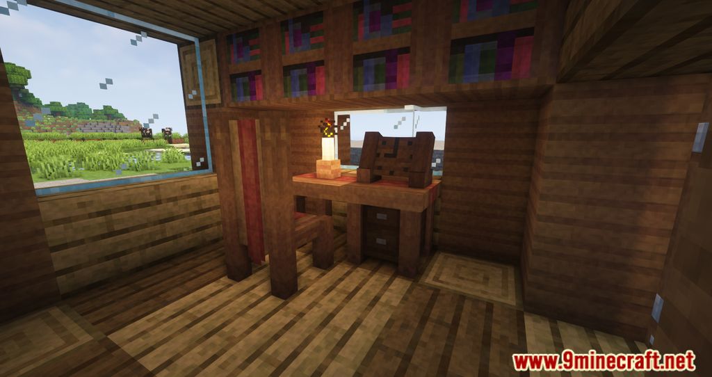 Handcrafted Mod (1.20.1, 1.19.4) - Decorate Your Home With Wooden Decorations 7