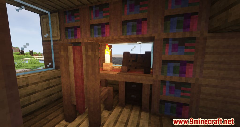 Handcrafted Mod (1.20.1, 1.19.4) - Decorate Your Home With Wooden Decorations 8