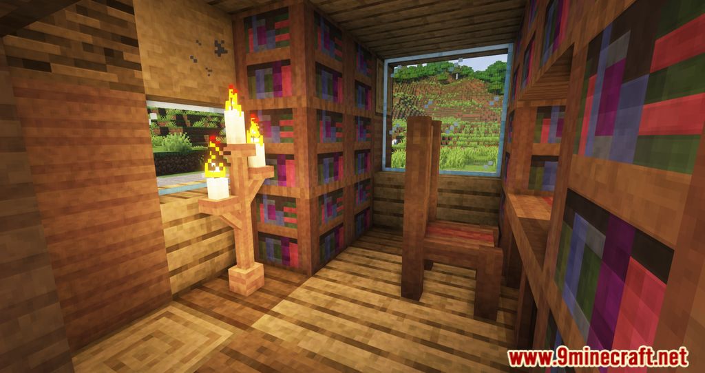 Handcrafted Mod (1.20.1, 1.19.4) - Decorate Your Home With Wooden Decorations 9