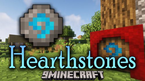 Hearthstones Mod (1.19.2, 1.18.2) – Allows You To Teleport To A Place Thumbnail