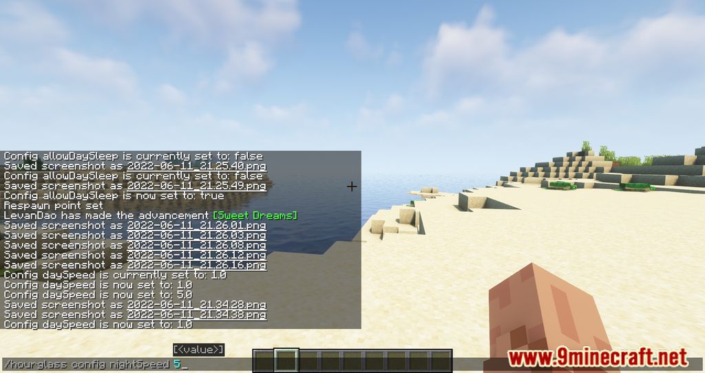 Hourglass Mod (1.20.2, 1.19.4) - Customize The Length Of The Day-Night Cycle 9