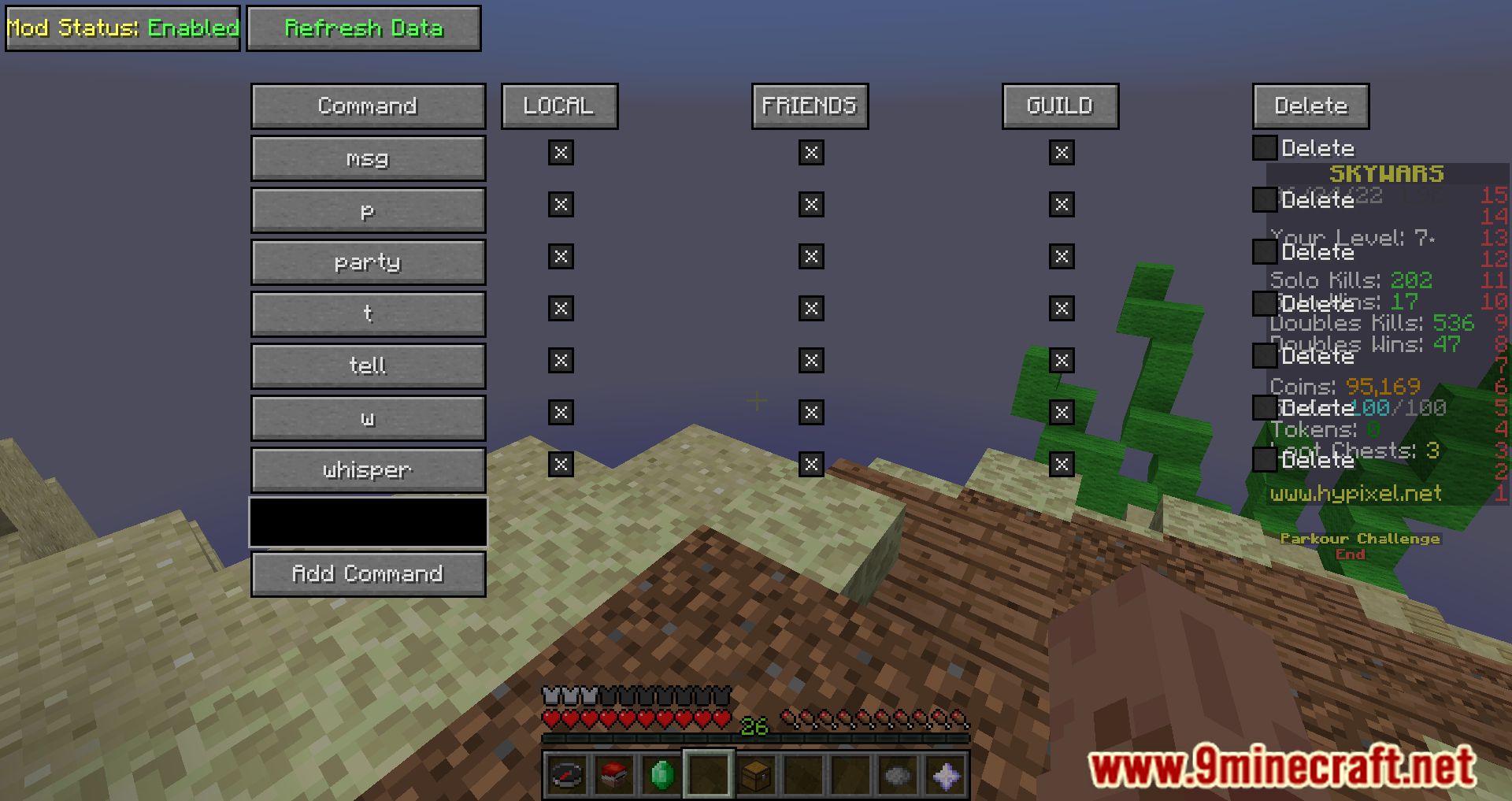 Hypixel Autocomplete Mod (1.8.9) - Type Commands Automatically 3