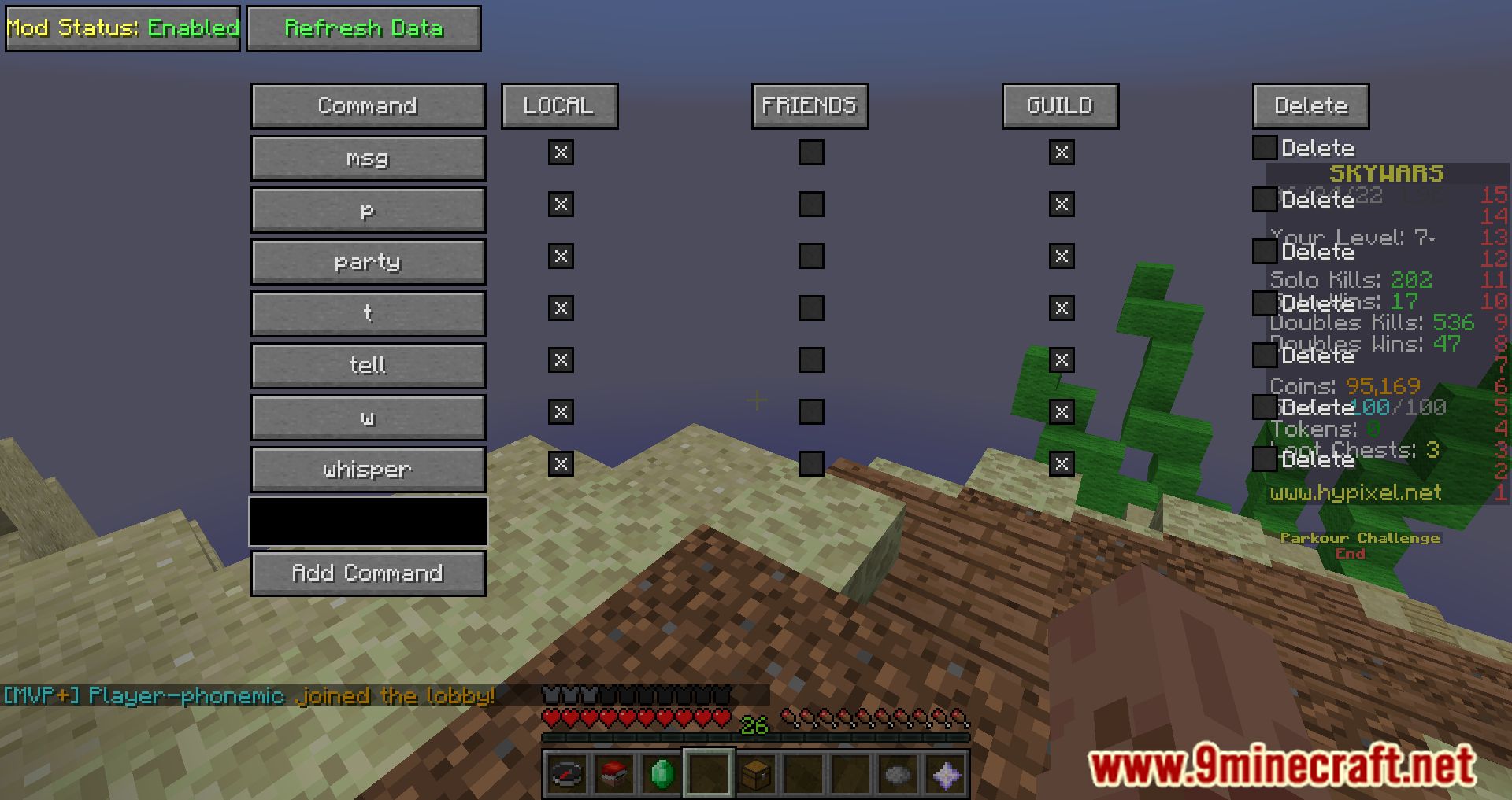 Hypixel Autocomplete Mod (1.8.9) - Type Commands Automatically 4