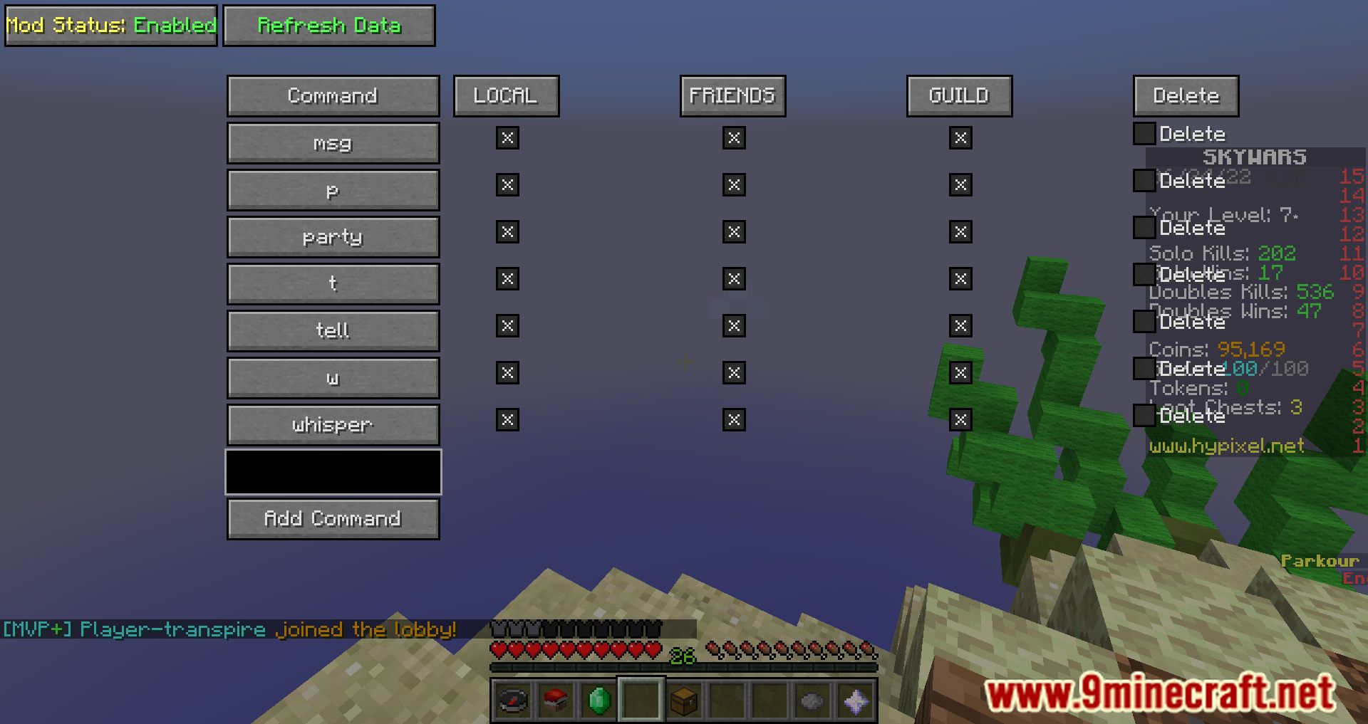 Hypixel Autocomplete Mod (1.8.9) - Type Commands Automatically 8