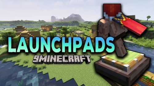 Launchpads Mod (1.20.1, 1.18.2) – Jump Further With Launchpads Thumbnail