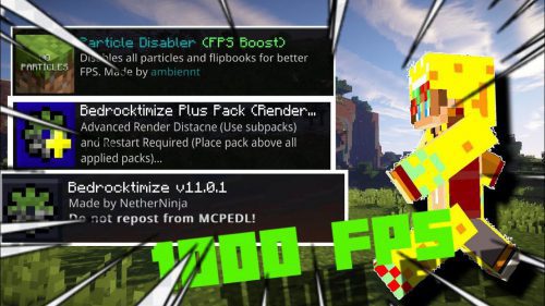 Bedrocktimize (1.19, 1.18) – Better UI, Distance Chunks, FPS Boost Thumbnail