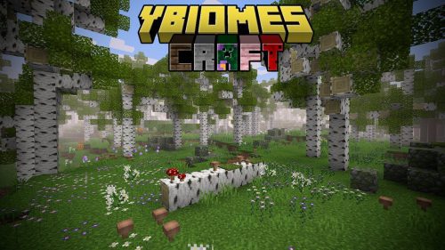 yBiomesCraft Addon (1.19, 1.18) – MCPE/Bedrock Mod Thumbnail