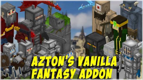 Azton’s Vanilla Fantasy Addon (1.19, 1.18) for Minecraft PE/Bedrock Thumbnail