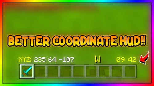 Coordinates HUD Resource Pack (1.19, 1.18) – Vanilla Tweaks Thumbnail