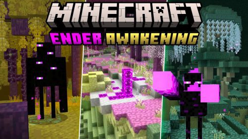 Ender Awakening Addon (1.20, 1.19) – MCPE/Bedrock Mod Thumbnail