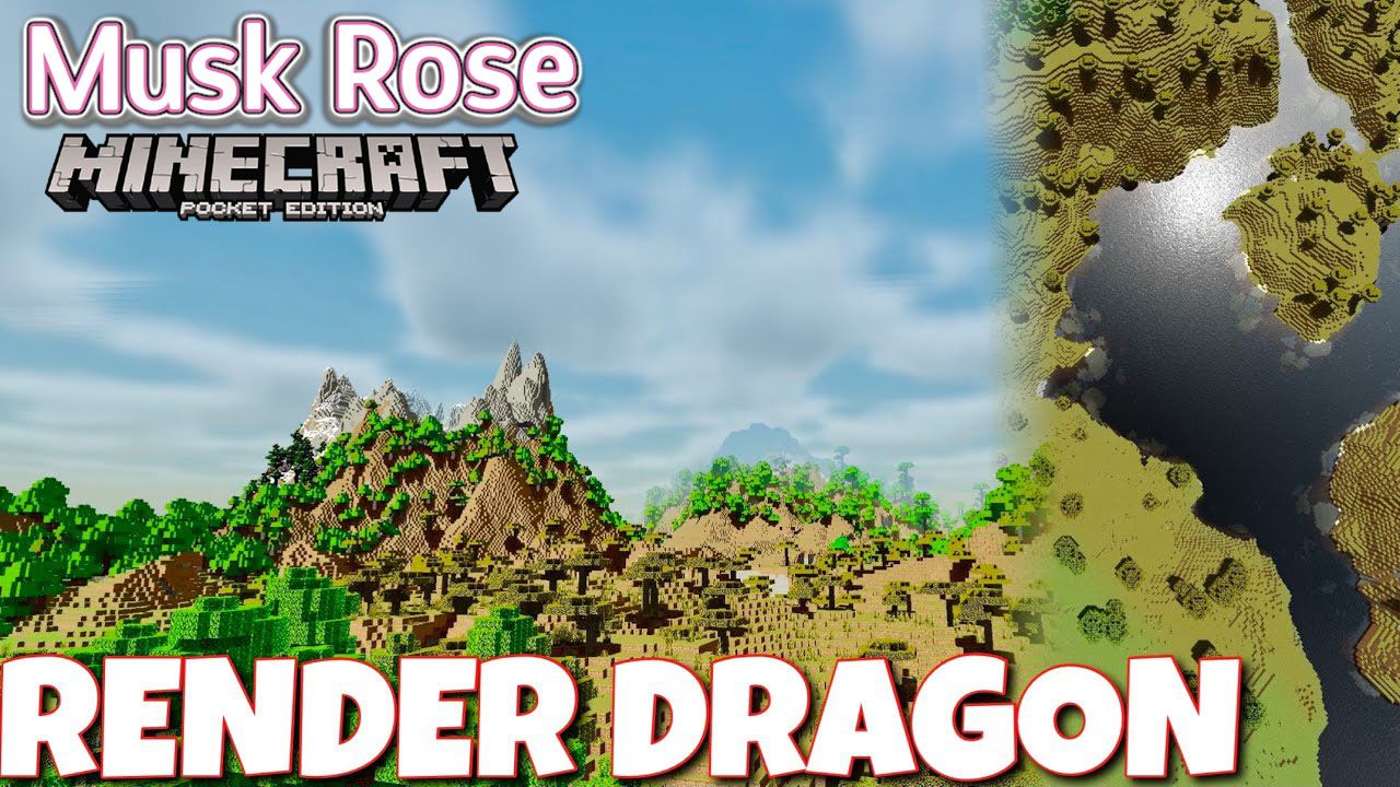 Musk Rose Shader (1.19, 1.18) - Ultra Shaders for Render Dragon 1