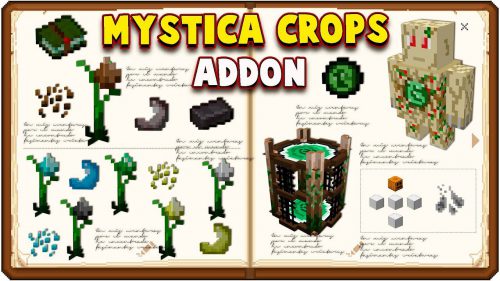 Mystica Crops Addon (1.20, 1.19) – Automate Your Farming Thumbnail