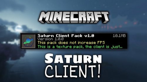 Saturn Client (1.19, 1.18) – Quick Loot, Cape, Better UI Thumbnail
