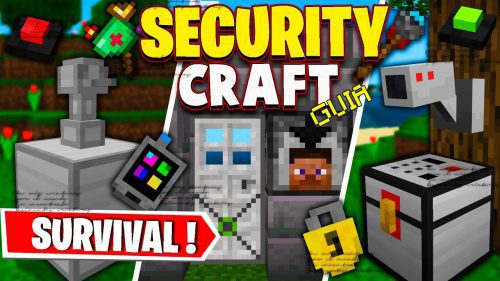 Security Craft Addon (1.20, 1.19) – Bedrock Edition Mod Thumbnail