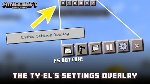 The Ty-el’s Settings Overlay UI Pack (1.20, 1.19) – F5 Button for Mobile Thumbnail