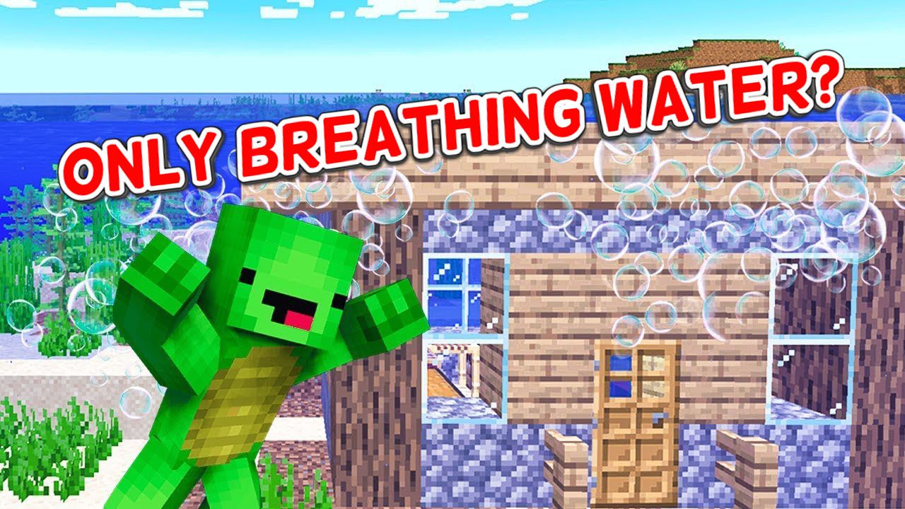 Minecraft But You Breathe Water (1.19, 1.18) 1