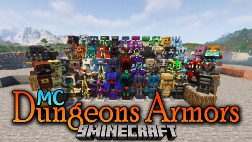 MC Dungeons Armors Mod (1.20.1, 1.19.2) – Armors from Minecraft Dungeons Thumbnail