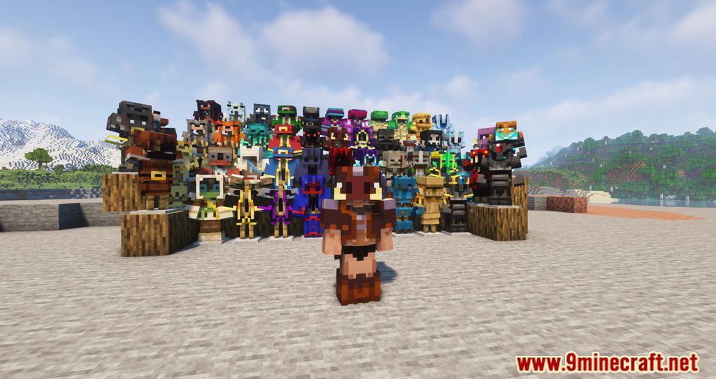 MC Dungeons Armors Mod (1.19.3, 1.18.2) - New Armors Introduce Into The Game 7