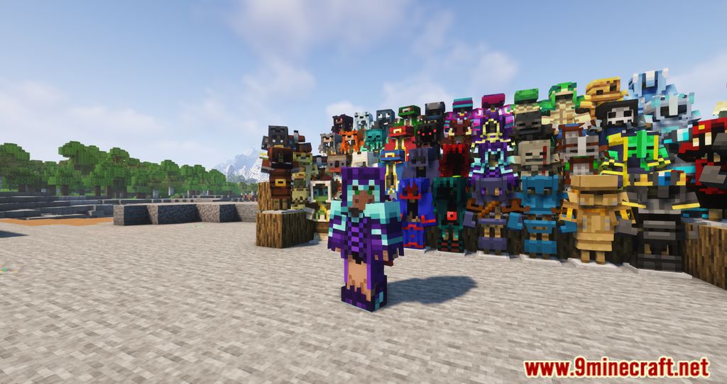 MC Dungeons Armors Mod (1.19.3, 1.18.2) - New Armors Introduce Into The Game 9