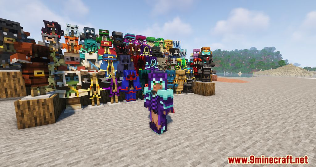 MC Dungeons Armors Mod (1.19.3, 1.18.2) - New Armors Introduce Into The Game 10