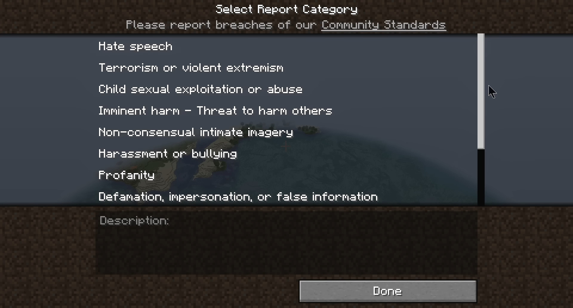 Minecraft 1.19.1 Pre-Release 1 - New Banned Screen 6