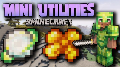 Mini Utilities Mod (1.20.4, 1.19.2) – Bring a lot of new items into the game Thumbnail