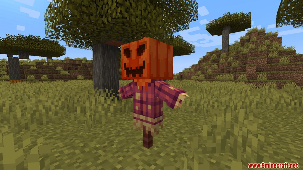 Mob Scarecrows Mod (1.20.1, 1.19.2) - Entities that guard The Farm 2