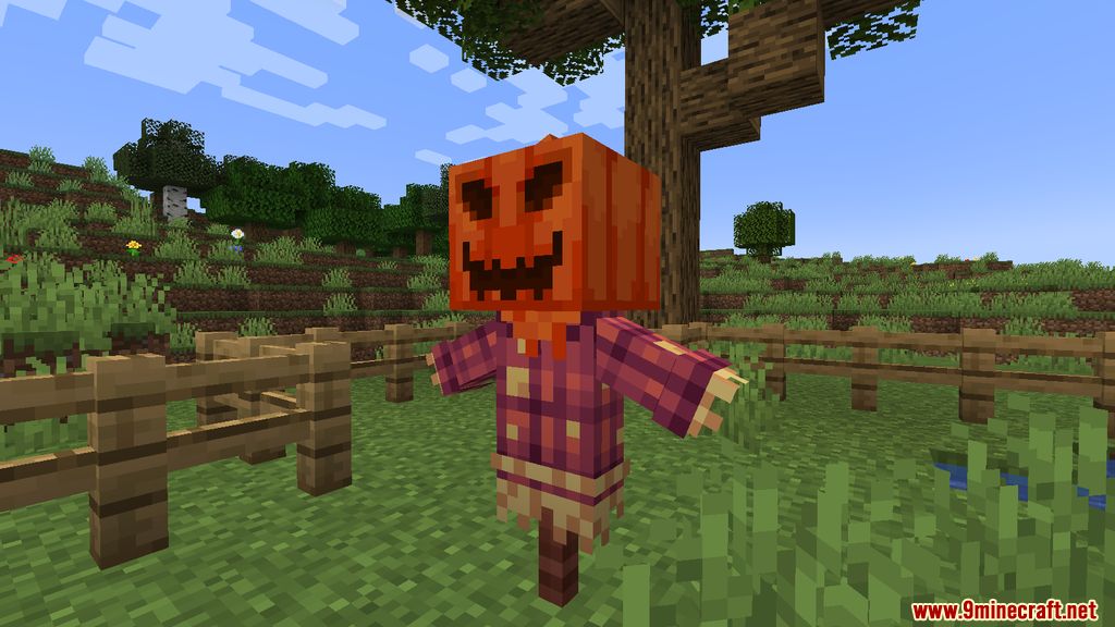 Mob Scarecrows Mod (1.20.1, 1.19.2) - Entities that guard The Farm 9