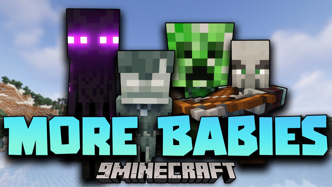 More Babies Mod (1.19.4, 1.18.2) - Cuteness Appeared In The World 1