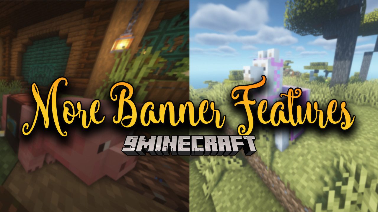 More Banner Features Mod (1.20.1, 1.19.2) - More Ways To Use Banners 1