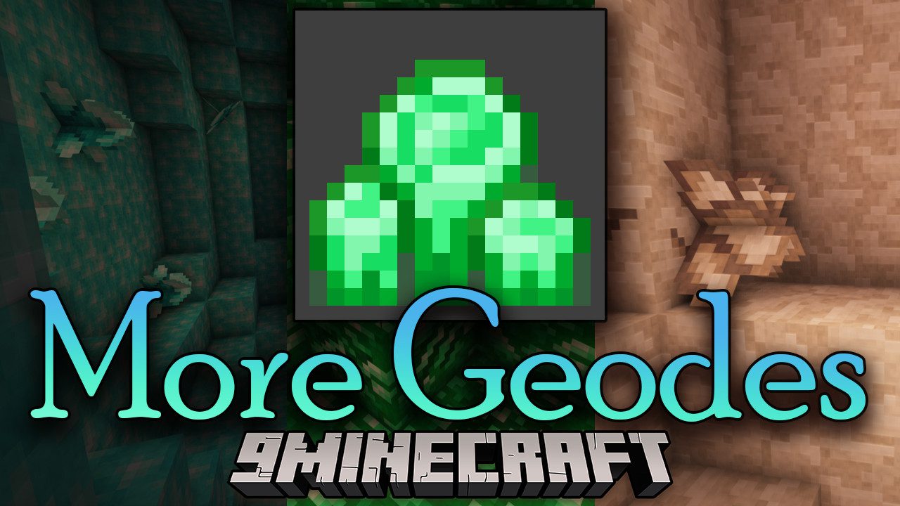 More Geodes Mod (1.20.1, 1.19.4) - Extra Geodes to Your World 1