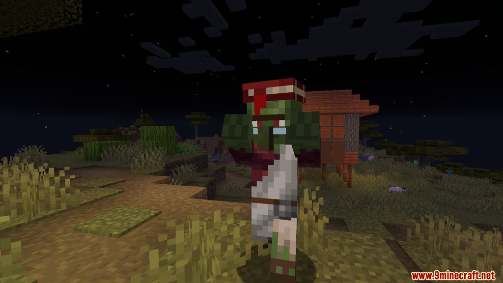 More Zombie Villagers Mod (1.20.4, 1.19.4) - More Variants of Hostile Villagers 7