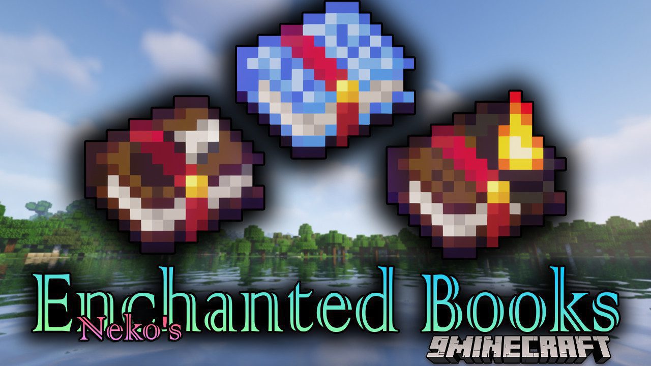 Neko's Enchanted Books Mod (1.20.4, 1.19.2) - Change The Appearance Of Enchanted Books 1